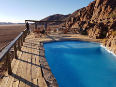 Stefan, Thilo, Johannes & Thomas in der Pro-Namib